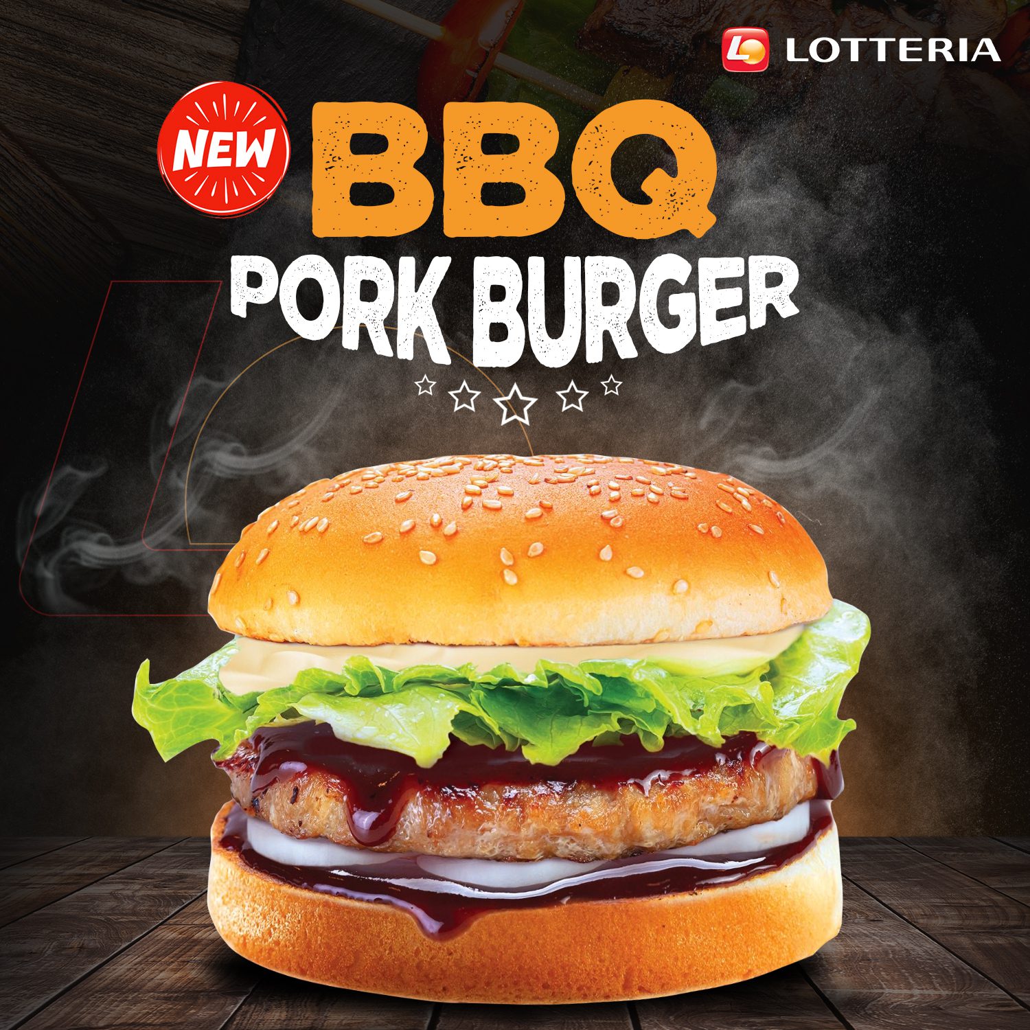 BBQ Pork Burger