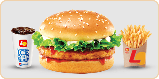 Chicken Gangjung Burger