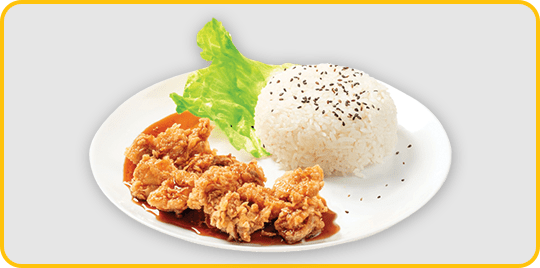 Honey Chicken Rice